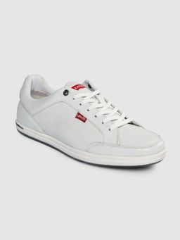 Levi's - Mens Aart Core Off White Plain Sneakers (EURO 39)