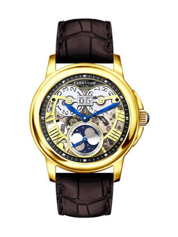 Earnshaw - Waterhouse Automatic Skeleton Moonphase Watch For Mens -ES-8245-04