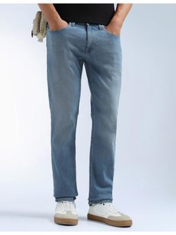 Flying Machine - Freddie Slim Straight Fit Stone Washed Jeans