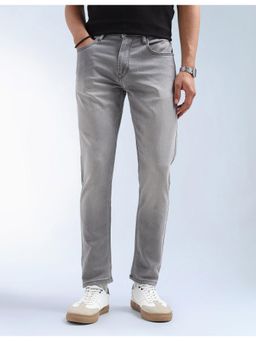 Flying Machine - Slash Slim- Fit Stone Washed Jeans