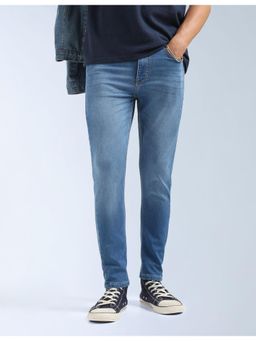 Flying Machine - Mankle Relaxed Fit Whiskered Jeans