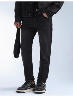 Flying Machine - Whiskered Slash Slim Fit Jeans