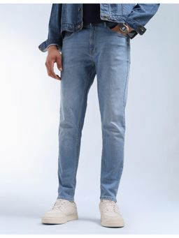 Flying Machine - Mankle Relaxed Fit Whiskered Jeans