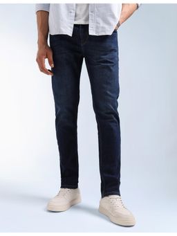 Flying Machine - Slash Slim Fit Stone Washed Jeans