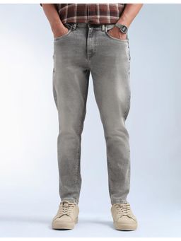 Flying Machine - Mankle Relaxed Fit Whiskered Jeans
