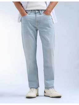 Flying Machine - Freddie Slim Straight Fit Whiskered Jeans