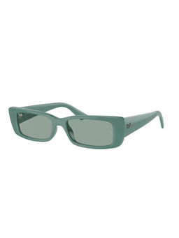Ray-Ban - Unisex UV Protected Green Lens Rectangle Sunglasses - 0RB442567628254 (54)