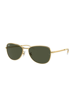 Ray-Ban - Unisex UV Protected Green Lens Pilot Sunglasses - 0RB3733001/3156 (56)