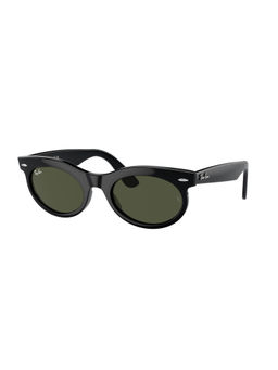 Ray-Ban - Unisex UV Protected Green Lens Oval Sunglasses - 0RB2242901/3153 (53)