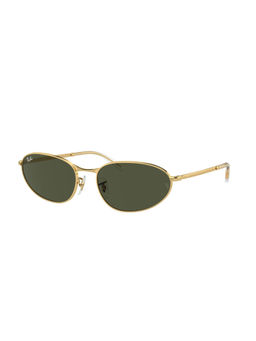 Ray-Ban - Unisex UV Protected Green Lens Irregular Sunglasses - 0RB3734001/3156 (56)