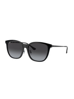 Ray-Ban - Unisex Gradient Grey Lens Square Sunglasses - 0RB4333D601/8G55 (55)