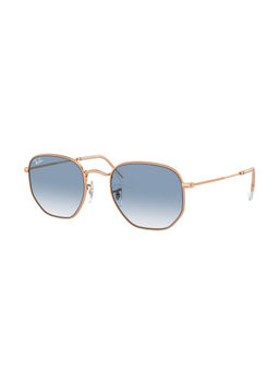 Ray-Ban - Unisex Gradient Blue Lens Irregular Sunglasses - 0RB354892023F54 (54)
