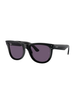 Ray-Ban - Reverse Unisex UV Protected Violet Lens Square Sunglasses - 0RBR0502S66771A53 (53)