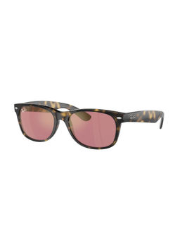 Ray-Ban - Unisex Photochromatic Violet Lens Square Sunglasses - 0RB2132902/U055 (55)