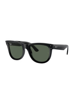 Ray-Ban - Reverse Unisex UV Protected Green Lens Square Sunglasses - 0RBR0502S6677VR53 (53)