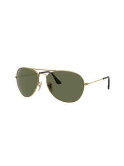 Ray-Ban - Men Polarized Green Lens Pilot Sunglasses - 0RB3432I001/5859 (59)