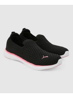 Puma - Black Softride Pegasi Knit Wns Running Shoes