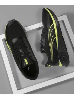 Puma - Yellow Evoflex Fluro Running Shoes