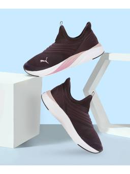 Puma - Purple Softride Sophia 2 Slip-On Wns Res Running Shoes