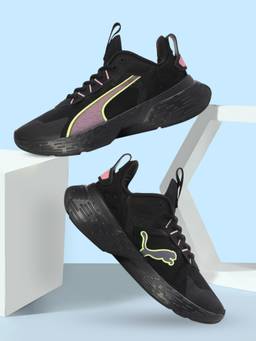 Puma - Black Softride Sway Wns Res Running Shoes