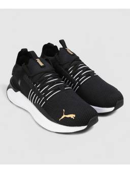 Puma - Black Softride Symmetry Fuzion Wn s Res Running Shoes