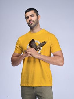 Aero Armour - Mighty Falcon Yellow Graphic T-Shirt