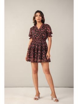 Twenty Dresses by Nykaa Fashion - Chic Floral Print Mini Dress