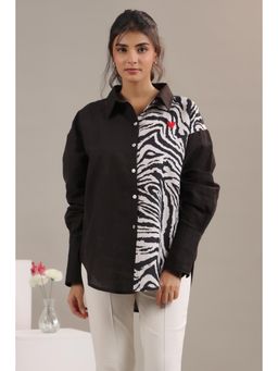 Twenty Dresses by Nykaa Fashion - Women Animal Print Oversized Shirt
