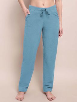 Kanvin - Fleece Winter Womens Pyjamas Blue