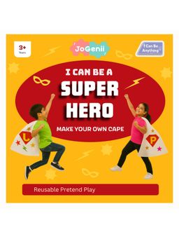 JoGenii - Diy Superhero Cape Kit (4-7 Years)