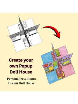 JoGenii - Diy 3D Popup Doll House (4-7 Years)