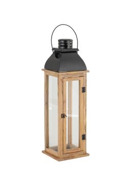 Kaniry Artise of Novelty - Nightguard Wood Metal Lantern