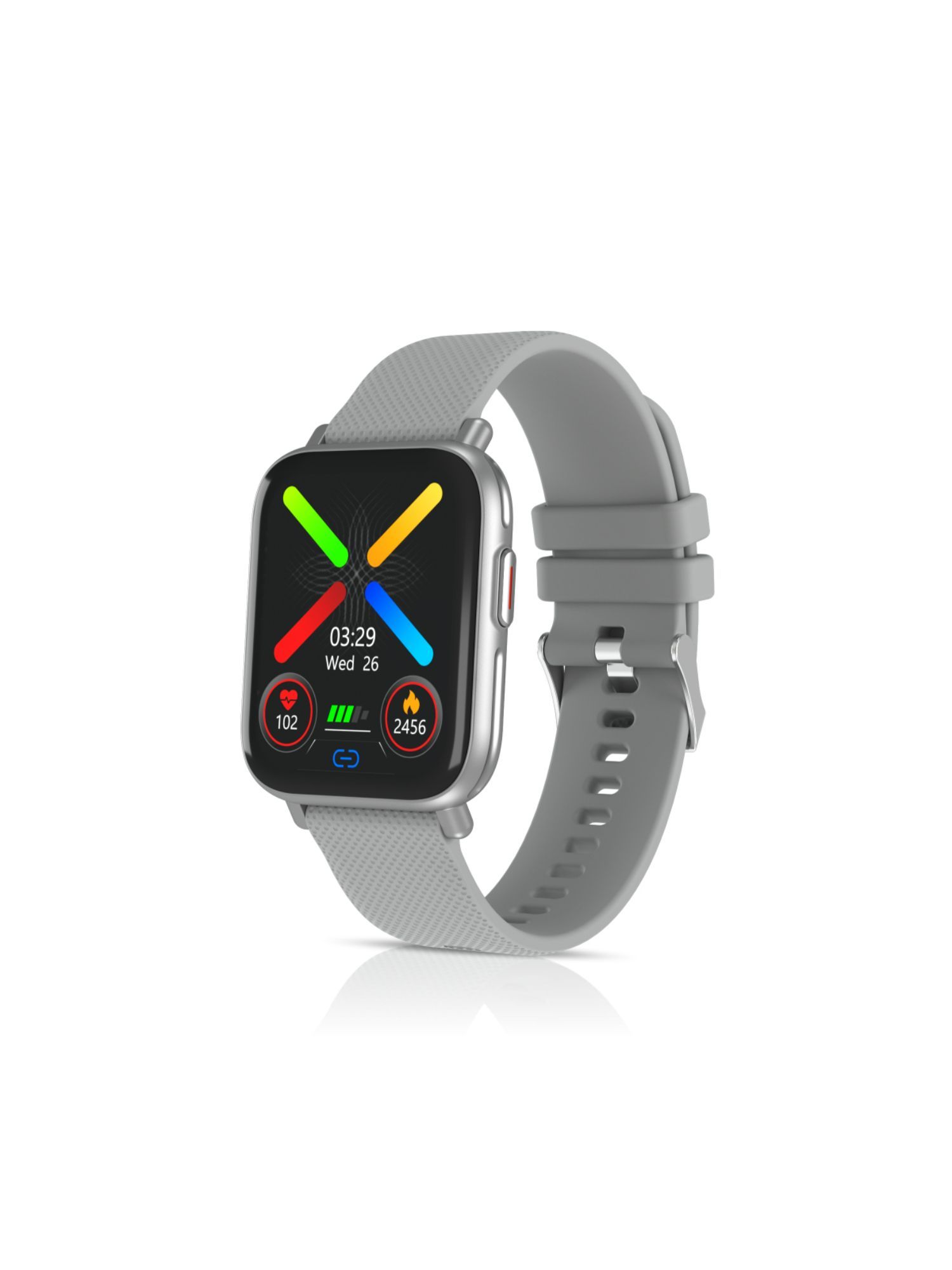 Portronics unisex black kronos x3 smart watch clearance