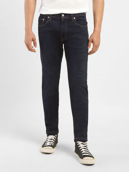 Levi's - Men 512 Navy Blue Slim Tapered Fit Jeans