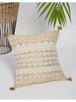 Fabindia - Cotton Applique Cushion Cover (30x30 cm)