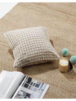 Fabindia - Deepali Cotton Woven Cushion Cover (40x40 cm)