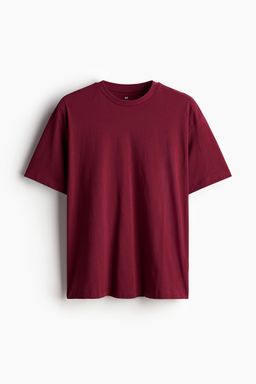 H&M - Men Green Loose Fit T-Shirt