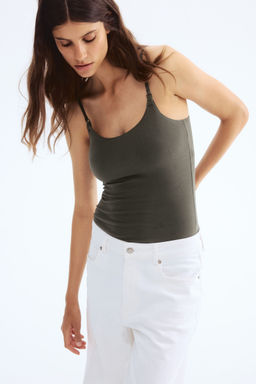 H&M - Women Mama 3-Pack Nursing Strappy Tops