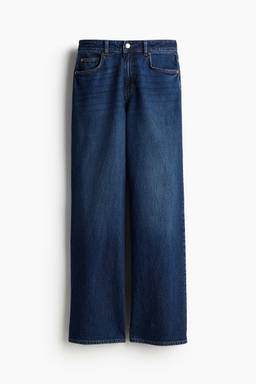 H&M - Women Blue Wide High Jeans