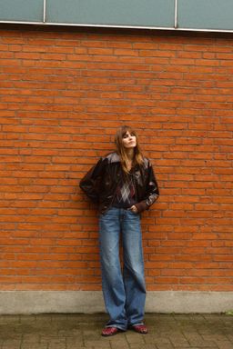 H&M - Women Blue Wide High Jeans