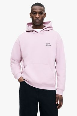 H&M - Men Pink Loose Fit Hoodie