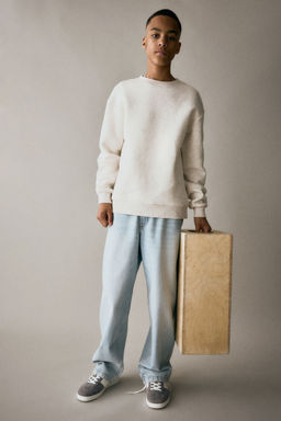 H&M - Boys Blue Baggy Fit Jeans