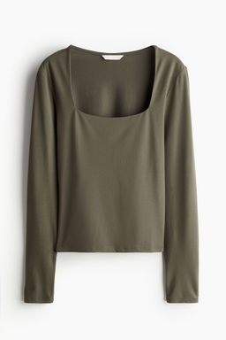 H&M - Women Long-Sleeved Jersey Top