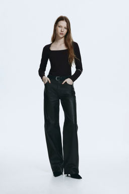 H&M - Boys Beige Long-Sleeved Jersey Top