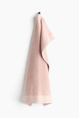 H&M - Pink Cotton Terry Hand Towel