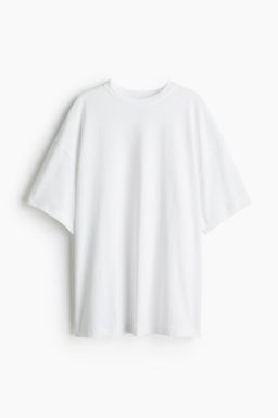 H&M - Women White Oversized T-Shirt