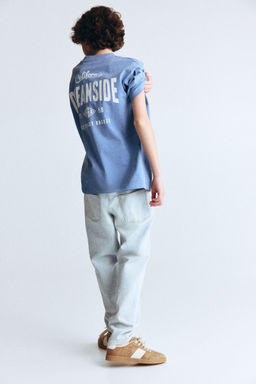 H&M - Boys Blue Relaxed Tapered Fit Jeans
