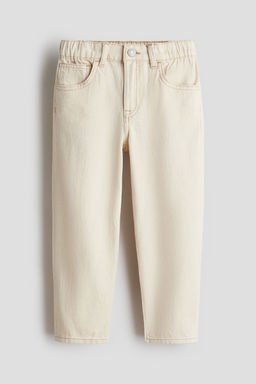 H&M - Boys Beige Loose Fit Jeans