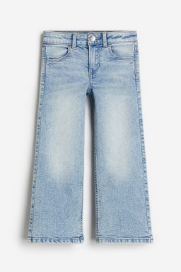 H&M - Girls Blue Superstretch Wide Leg Jeans