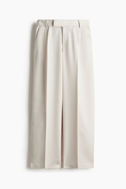 H&M - Women Beige Tailo Trousers